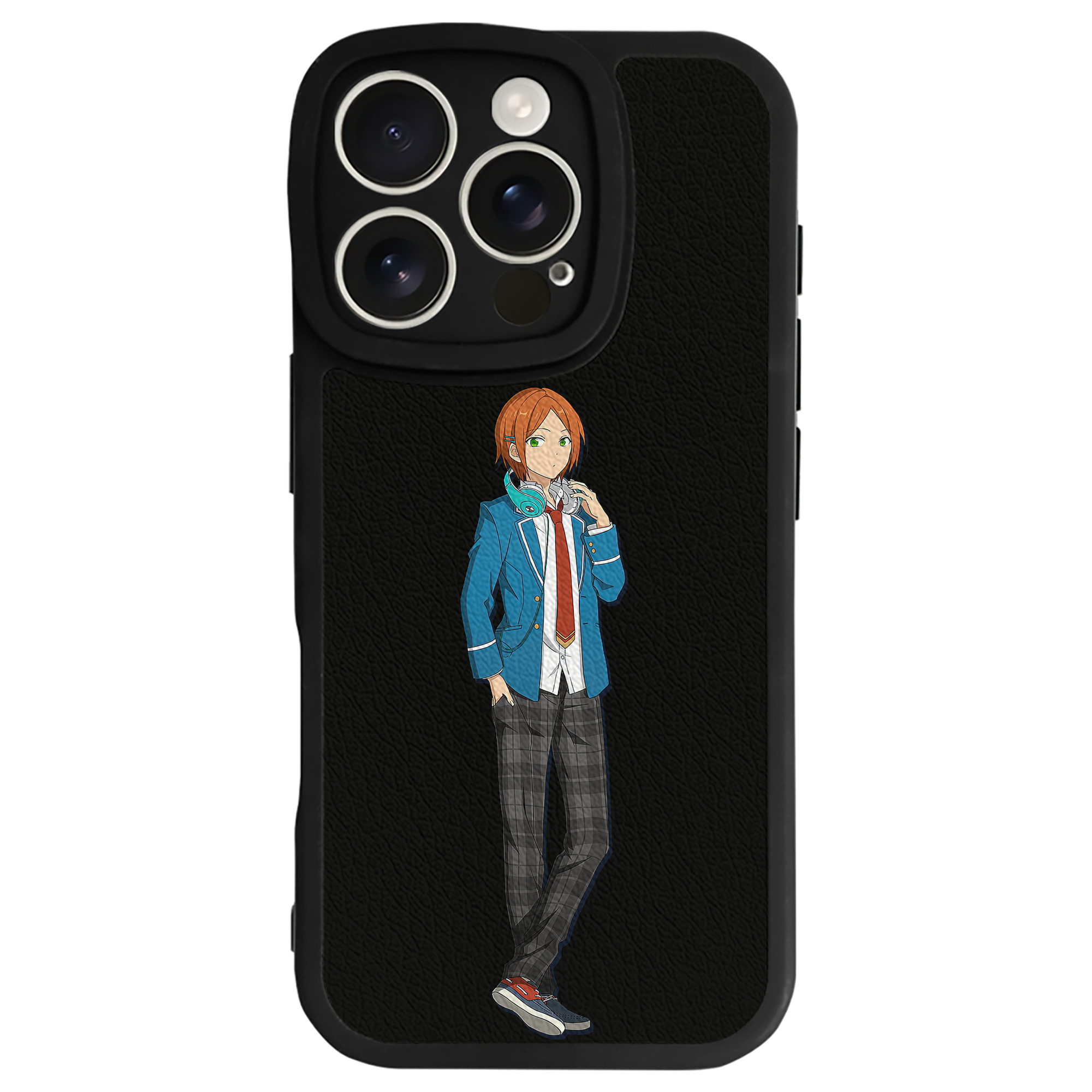 （画像用） あんさんぶるスターズ! Ensemble Stars 【iPhone 16シリーズ対応】シリコンスマホケース（レザー調） 材質：シリコン